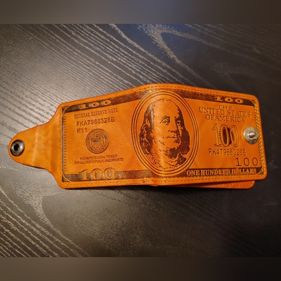 Benjamin Faux Leather Wallet - Picture 5 of 6